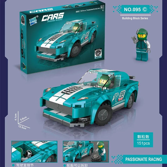 Turbo Racer X99 – Building Blocks Car Set