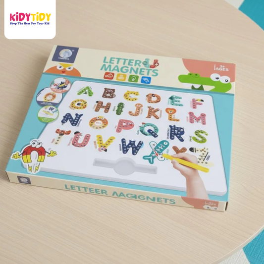 Magnetic Alphabet Learning Board for Kids