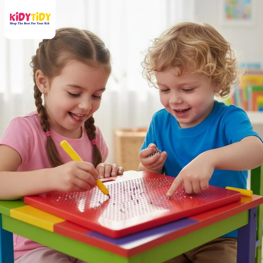 Magnetic Drawing Board for Kids – Large Size