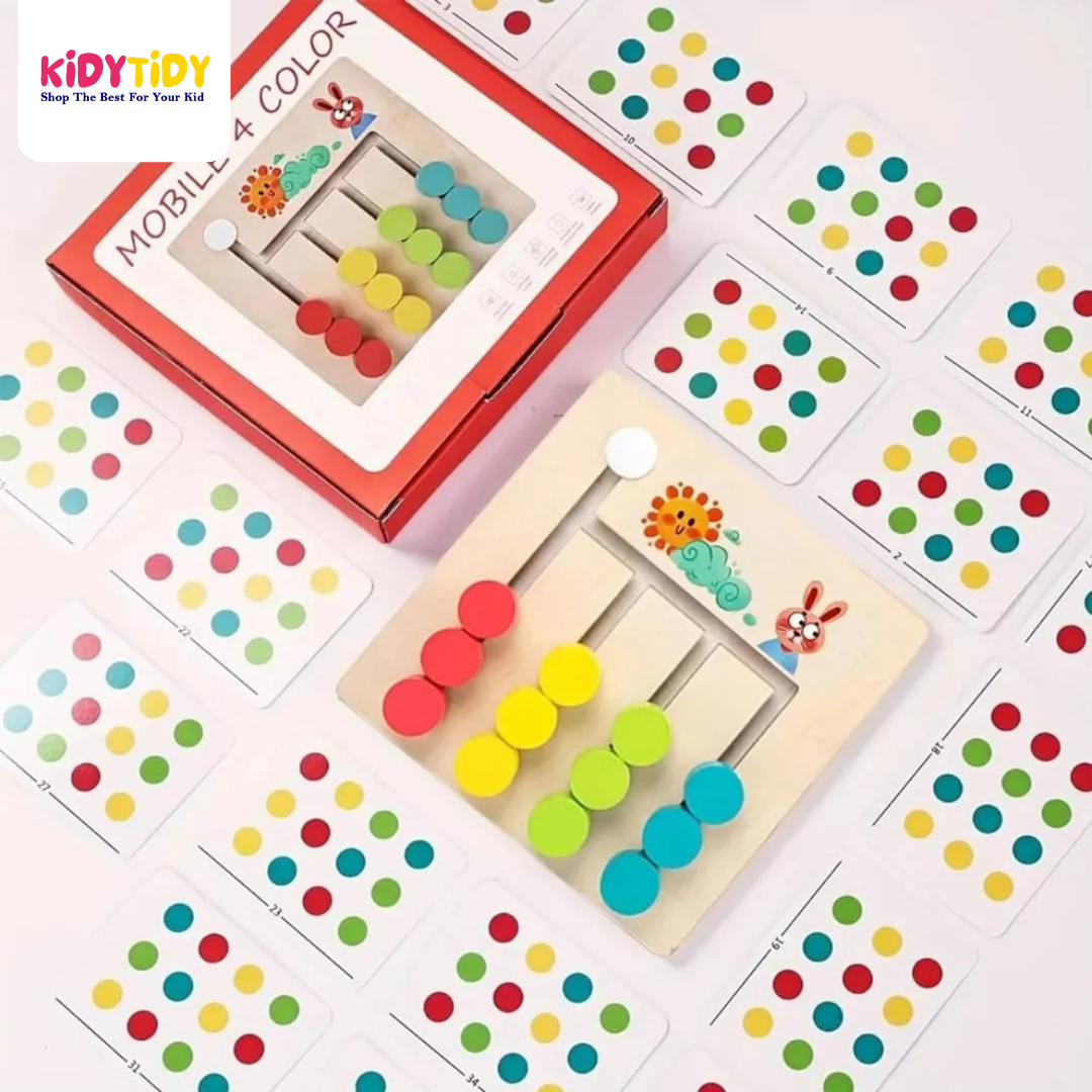 Wooden Color Sorting Educational Toy