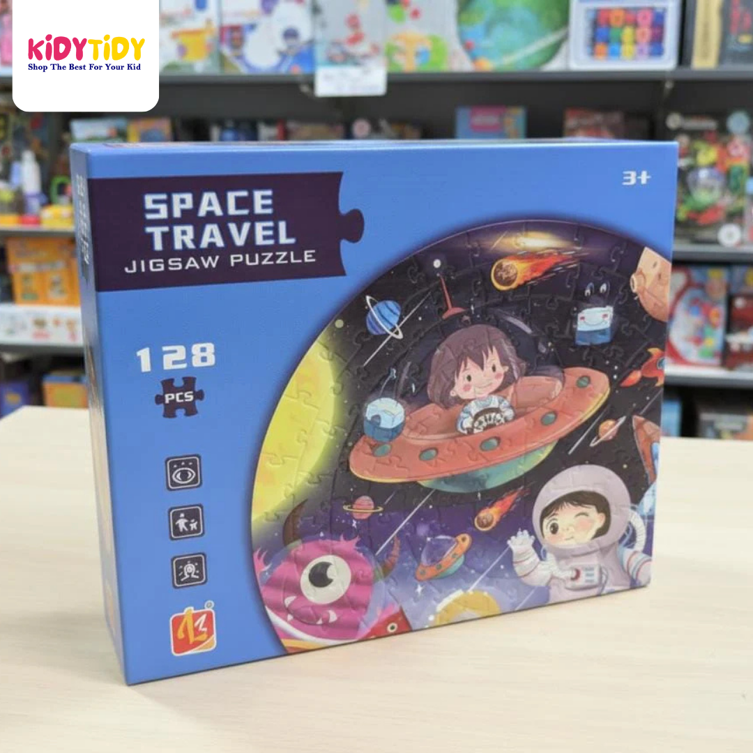 Space Travel Jigsaw Puzzle – 128 Pieces