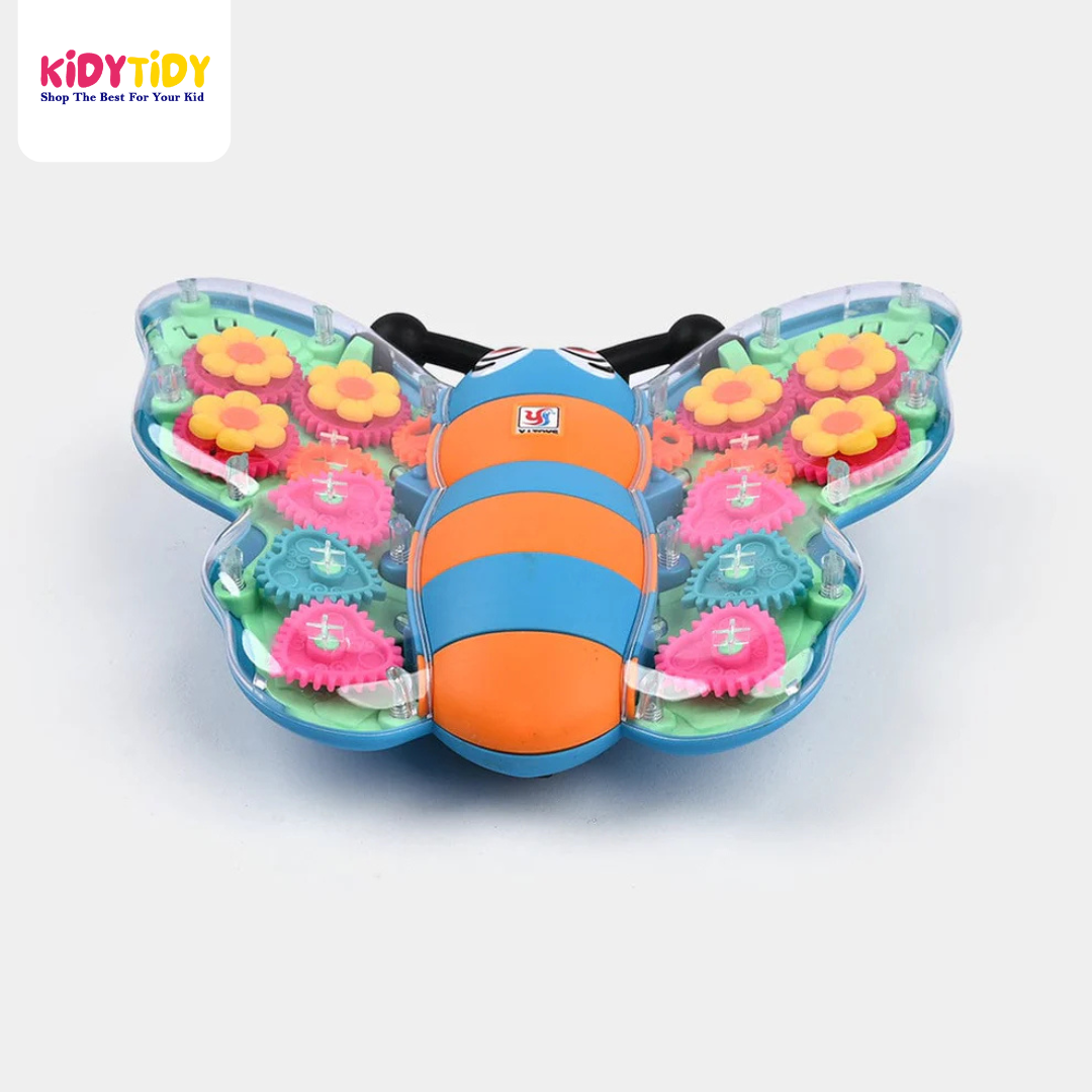 Gear Butterfly β Musical & Light-Up Educational Toy π¦