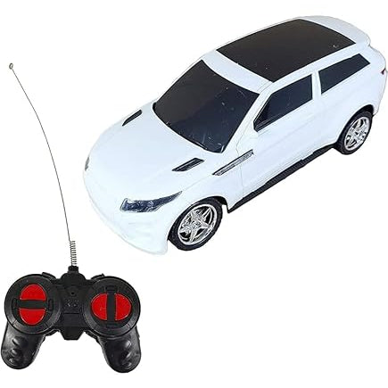 Remote Control SUV Car ā Stylish White RC Toy for Kids