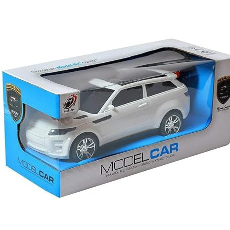 Remote Control SUV Car ā Stylish White RC Toy for Kids