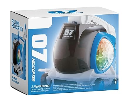 MUNDUS 07 Kid's Electric Helicopter: 360° Rotating Drive