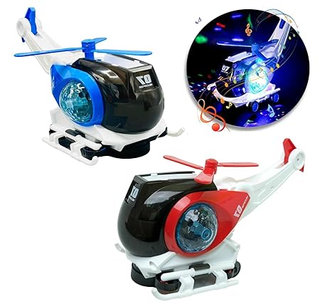 MUNDUS 07 Kid's Electric Helicopter: 360° Rotating Drive