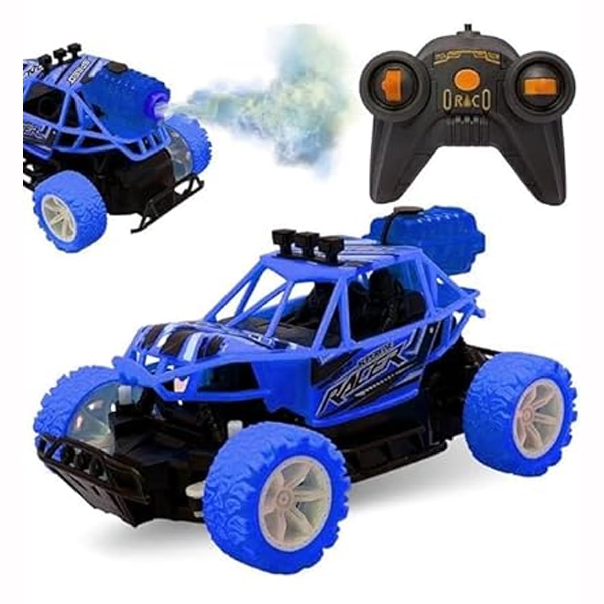 Remote Control Monster Truck with Fog Stream Turbo Boost