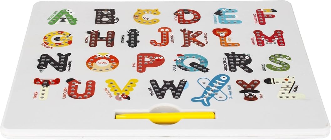 Educational Magnetic Letters Set - Fun Animal-Themed Alphabet Magnets for Kids