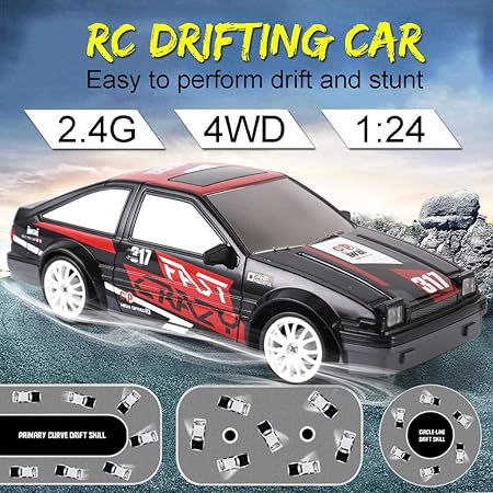 High Speed 2.4GHz RC Drift Car Toy