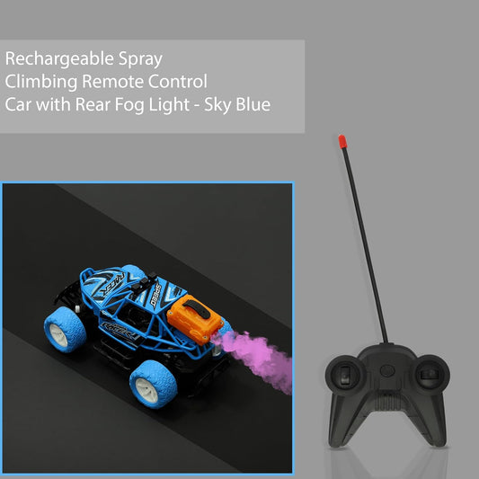 Remote Control Monster Truck with Fog Stream Turbo Boost