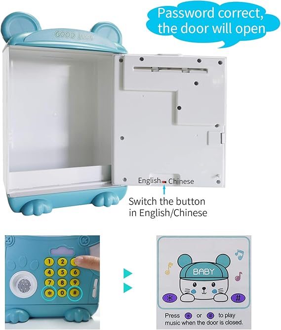KiddyGuard Musical Smart Piggy Bank