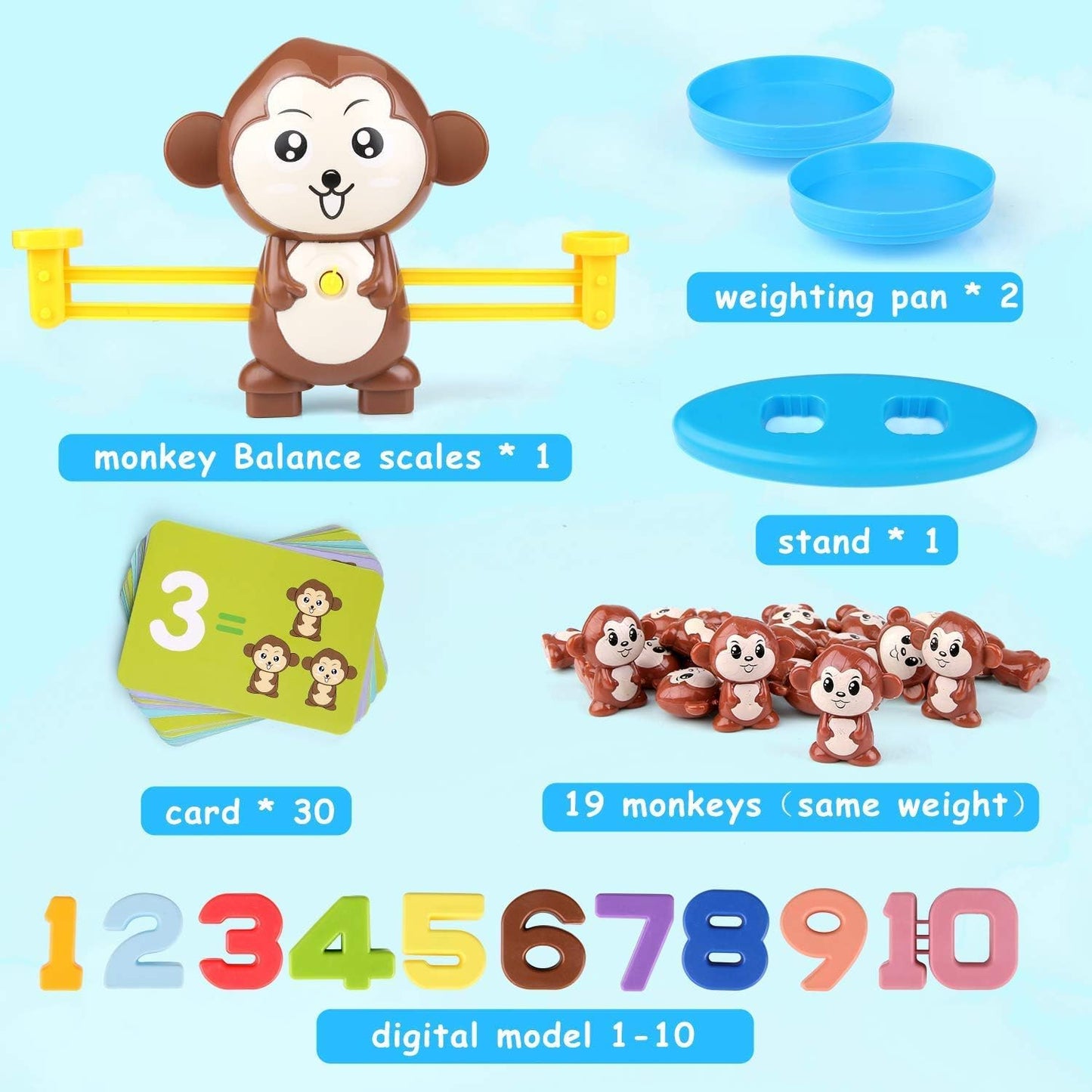 Monkey Balance Educational Toy – Fun Learning for Kids