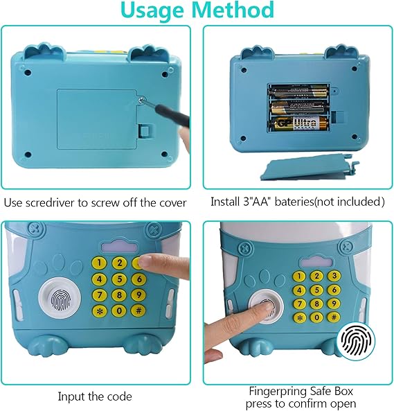 KiddyGuard Musical Smart Piggy Bank