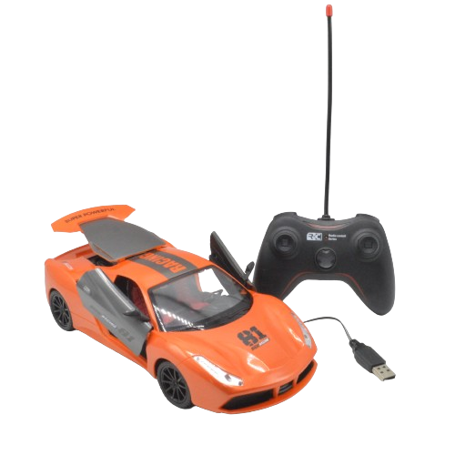 Remote Control Sports Car ā High-Speed RC Car with Openable Doors