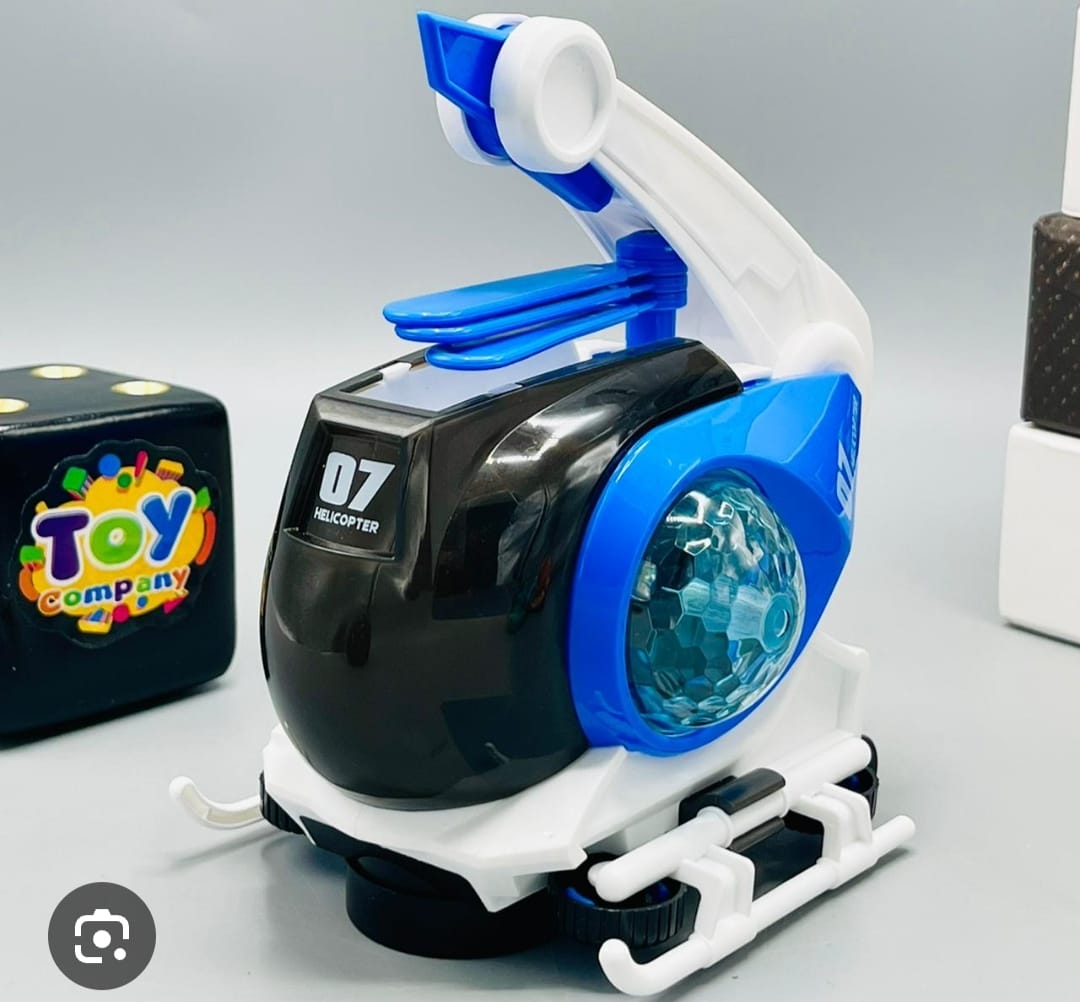 MUNDUS 07 Kid's Electric Helicopter: 360° Rotating Drive