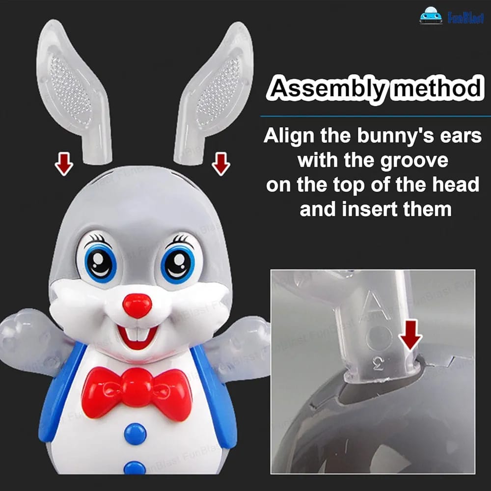 Dancing Rabbit Toy with Lights & Music – Interactive Fun for Kids