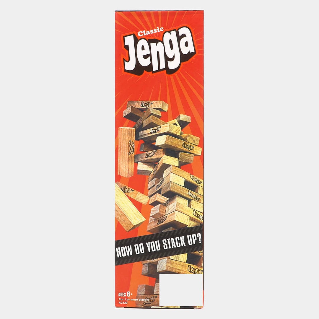Classic Jenga – The Original Stacking Game