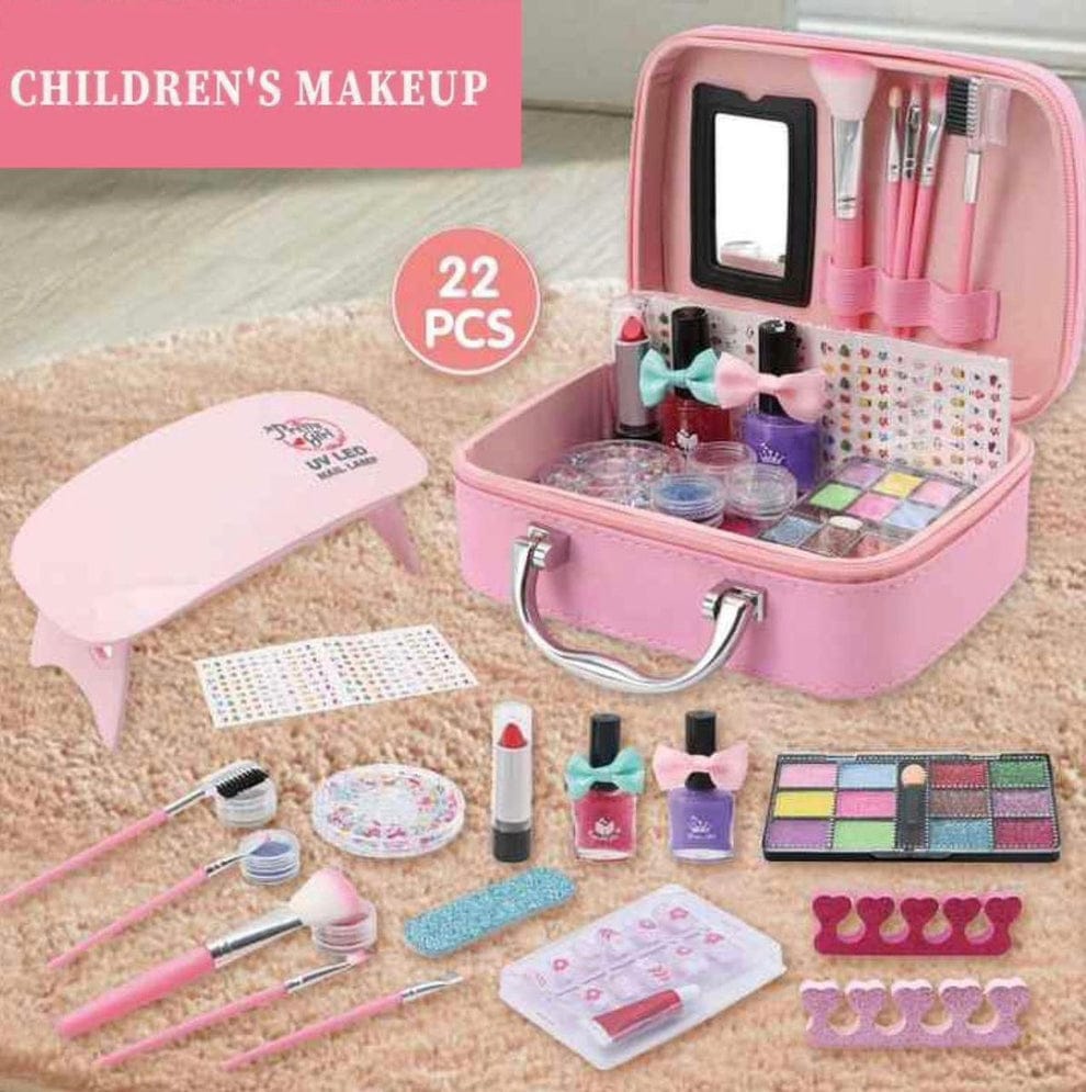 Princess Cosmetic Pack – Kids Makeup Vanity Case ✨