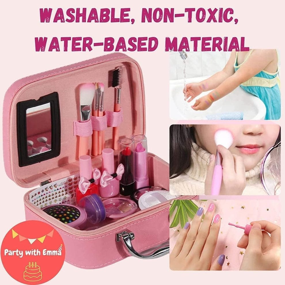 Princess Cosmetic Pack – Kids Makeup Vanity Case ✨