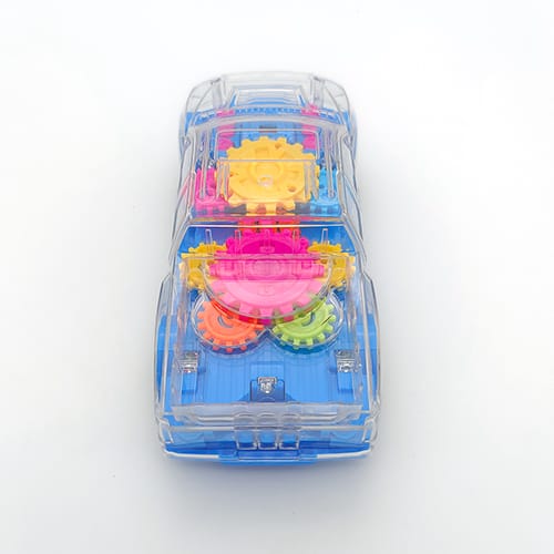 Transparent Gear Toy Car – Colorful Learning Fun for Kids!