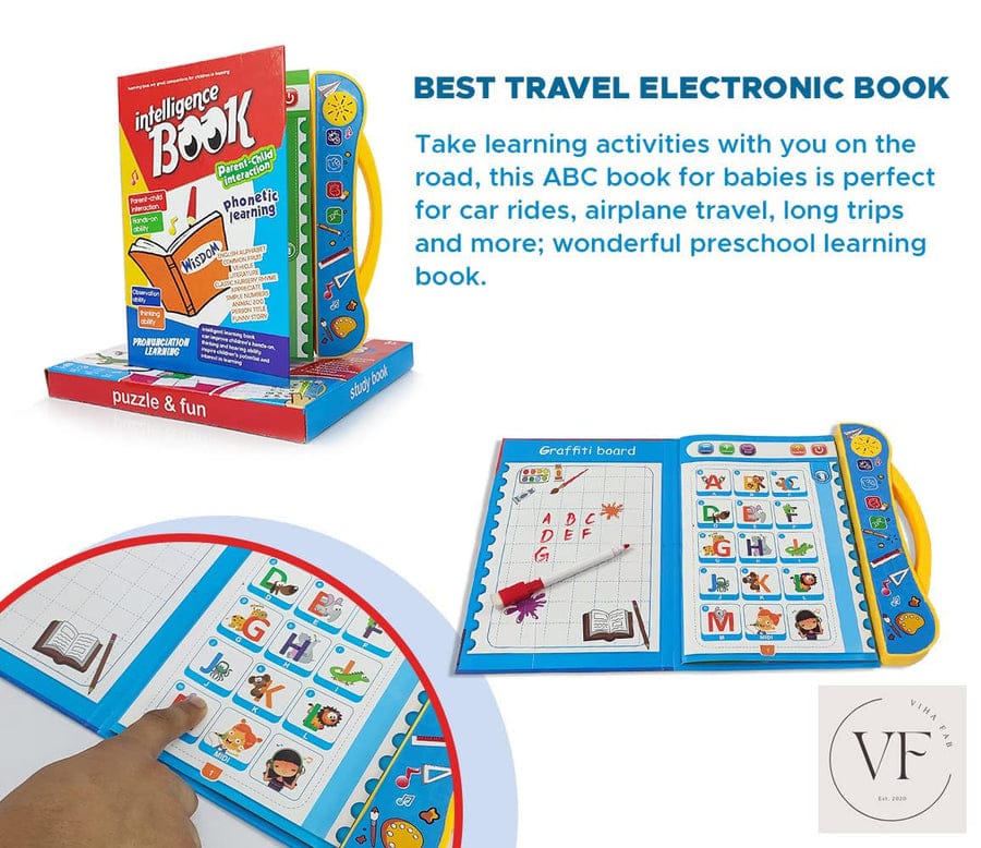 š Intelligence Learning Book for Kids ā Interactive Educational Toy