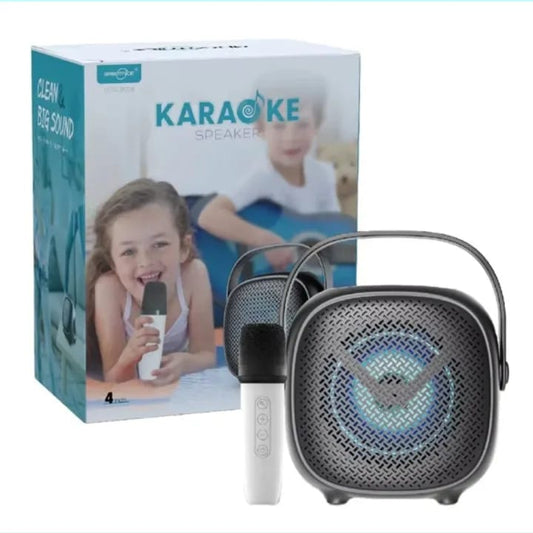 Portable Karaoke Speaker with Wireless Microphone