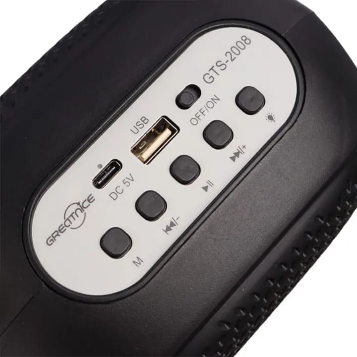 Portable Karaoke Speaker with Wireless Microphone