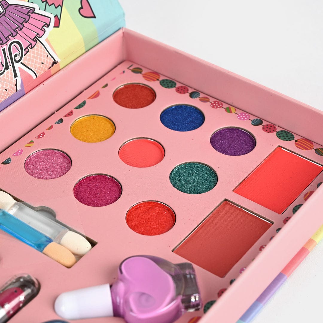 Kids' Deluxe Rainbow Vanity & DIY Jewelry Set