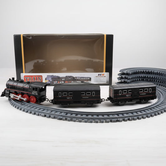 Classic Battery-Operated Train Set – 13-Piece Express Railway