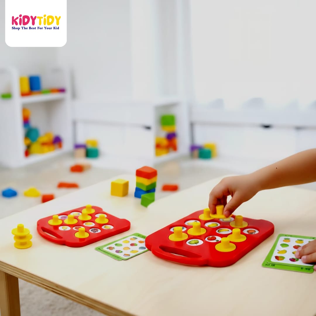 Fruit Matching Educational Puzzle Game