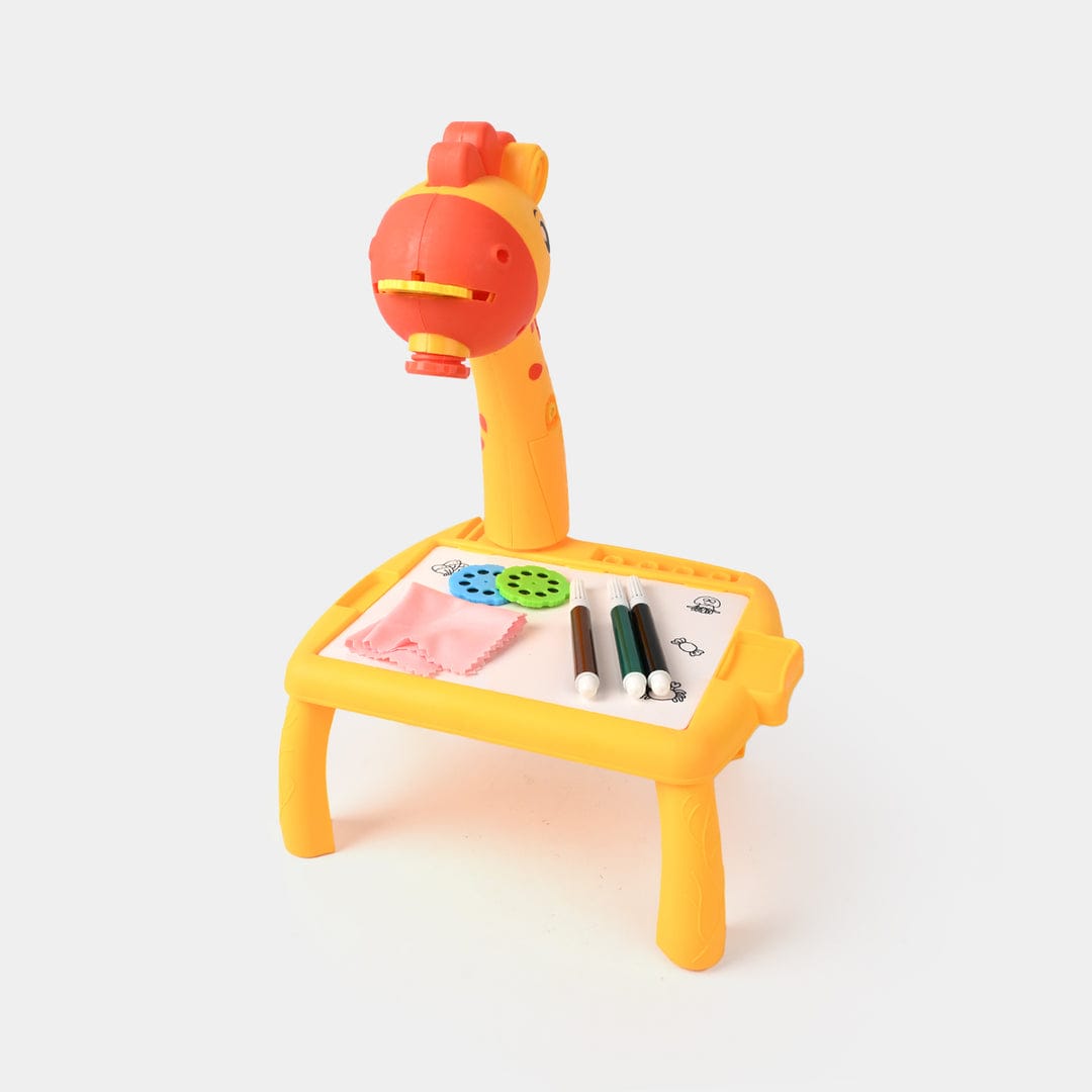 Giraffe Projector Art Desk for Kids