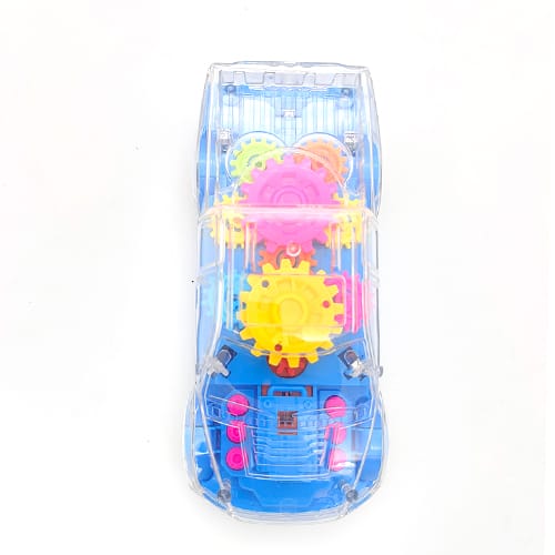 Transparent Gear Toy Car – Colorful Learning Fun for Kids!