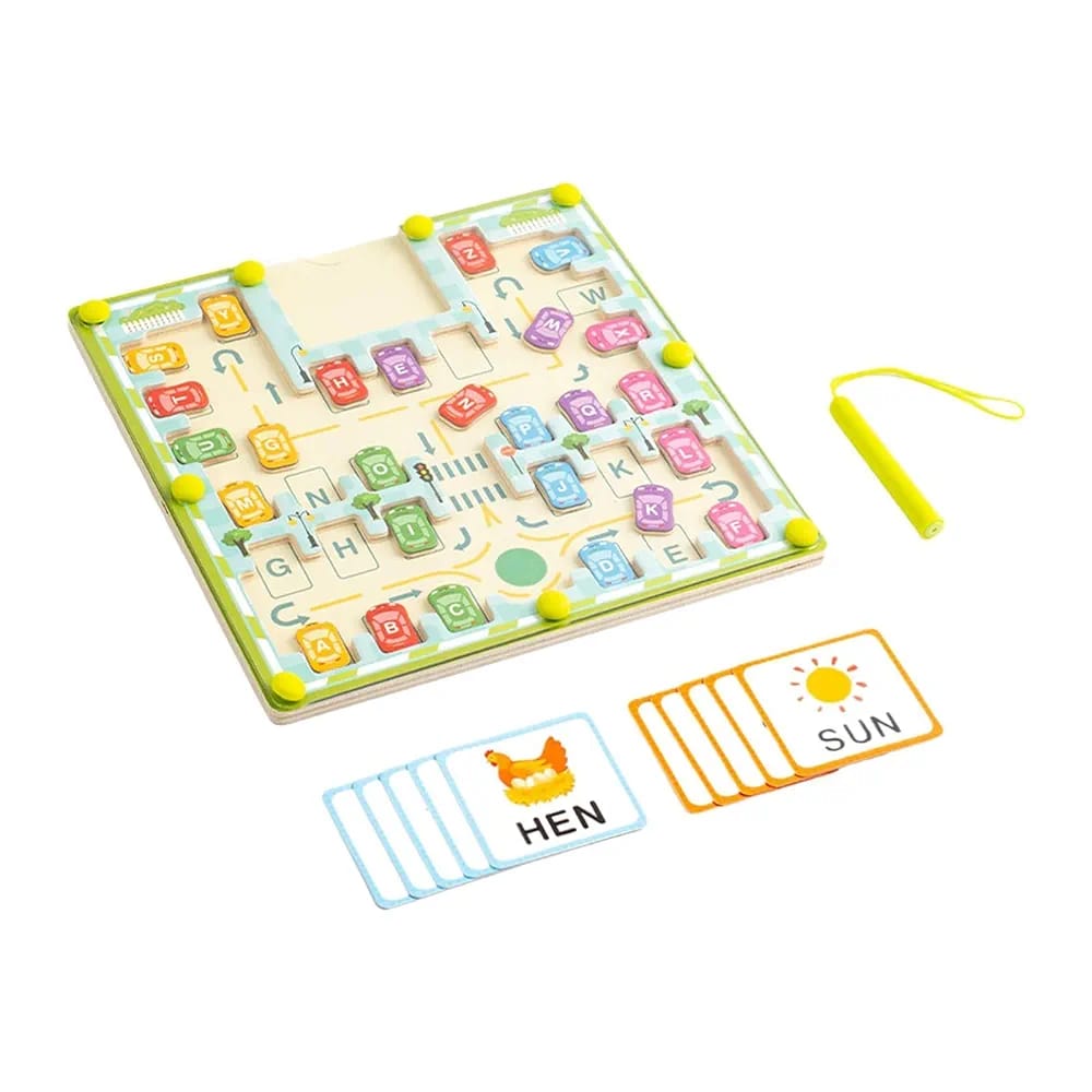 Magnetic Alphabet Learning Board for Kids