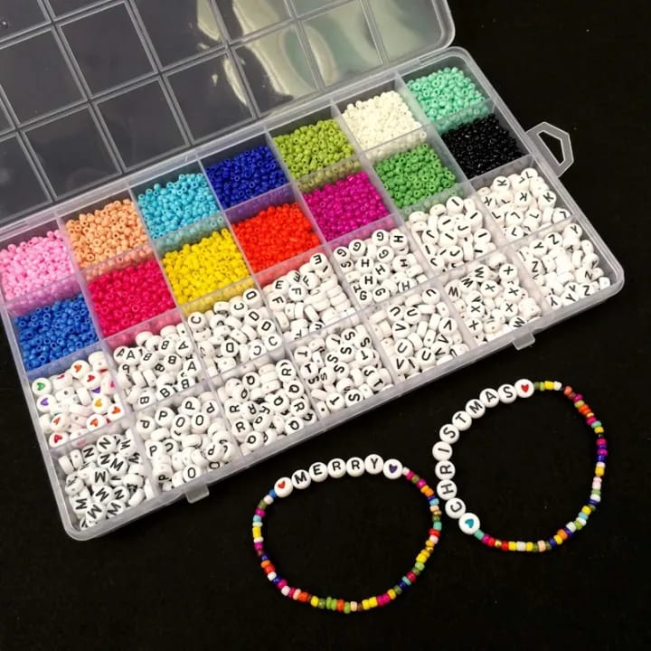 Colorful Alphabet & Bead Craft Kit