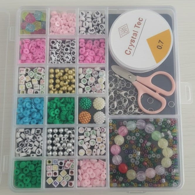 Colorful Alphabet & Bead Craft Kit