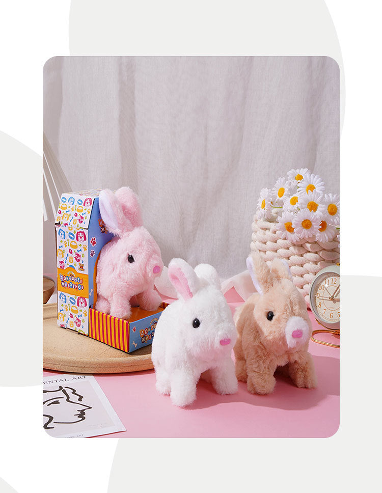 BunnyHop Buddies – Walking & Dancing Plush Rabbits