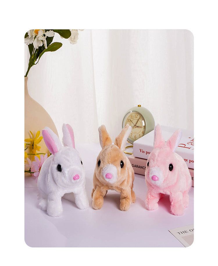 BunnyHop Buddies – Walking & Dancing Plush Rabbits