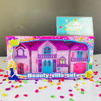 Beauty Villa Set Doll House 2 in 1