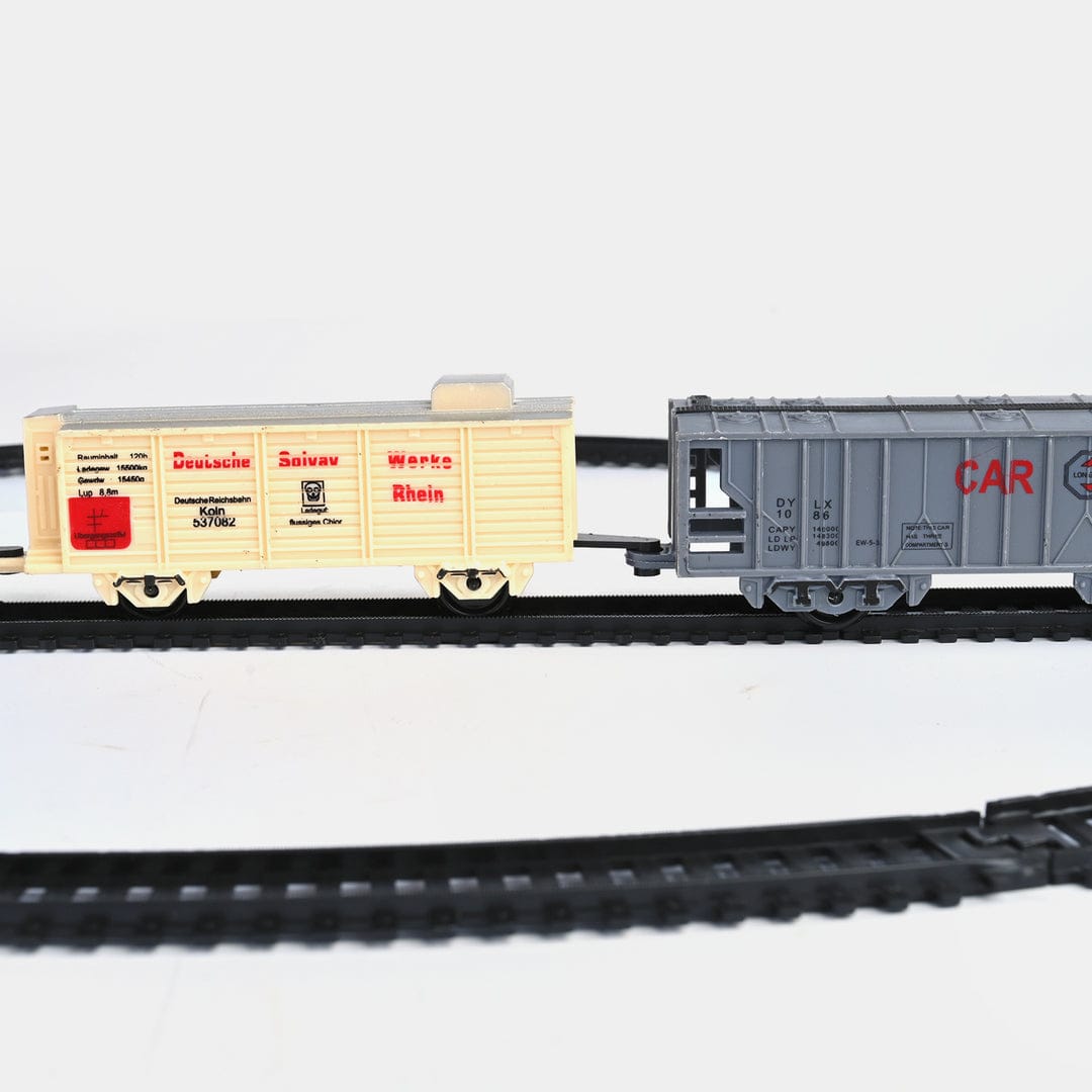 Battery Operated Train Set – 19 Pieces