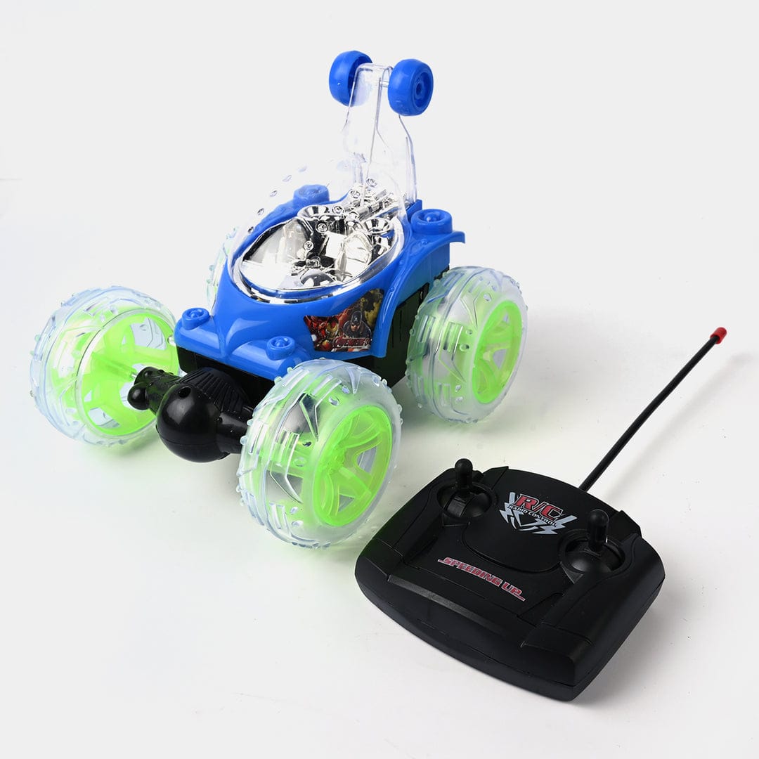 Stunt Turbo Twister RC Car – LED Light Up Wheels