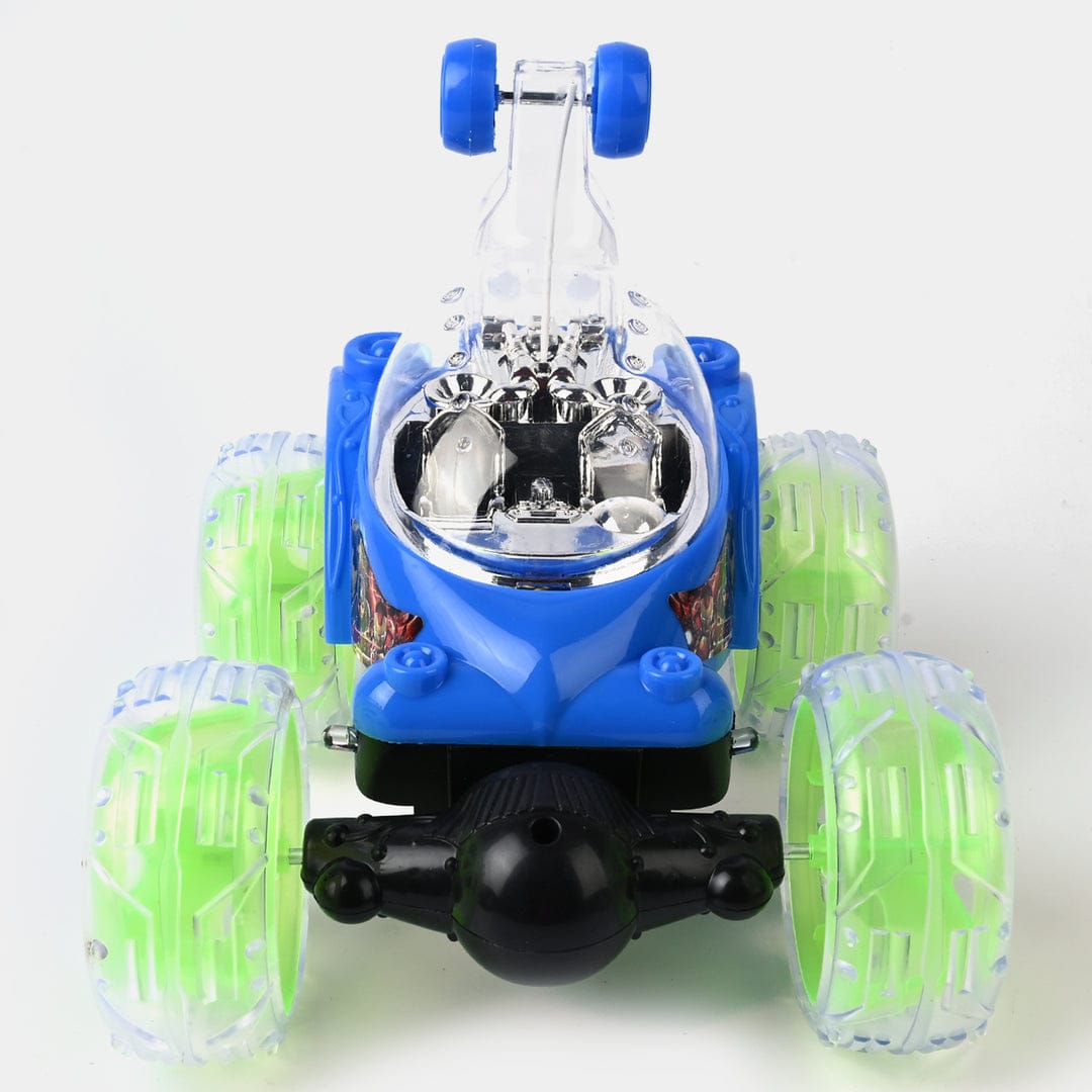 Stunt Turbo Twister RC Car – LED Light Up Wheels