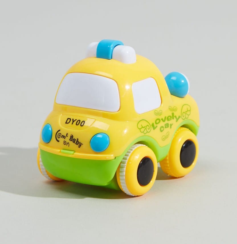 Cartoon Friction-Powered Toy Cars – (Pack of 3)