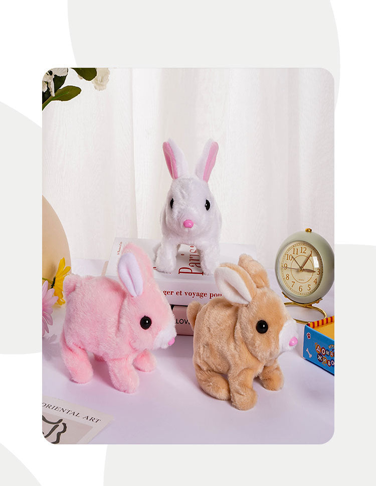 BunnyHop Buddies – Walking & Dancing Plush Rabbits