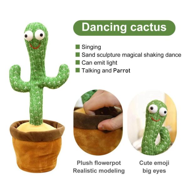 GroovyGlow Dancing Cactus Toy