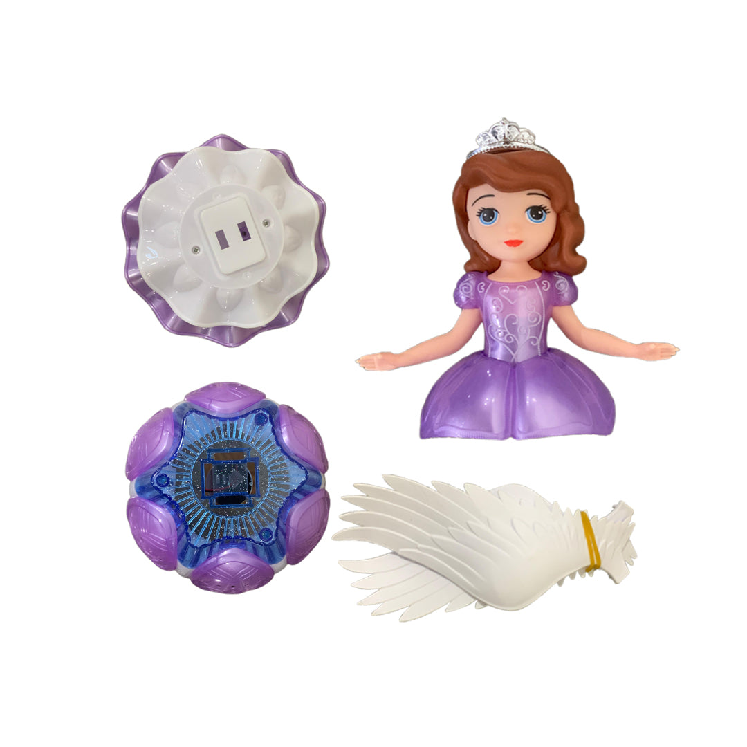 Twinkle Spin Princess – Rotating Light-Up Angel Doll