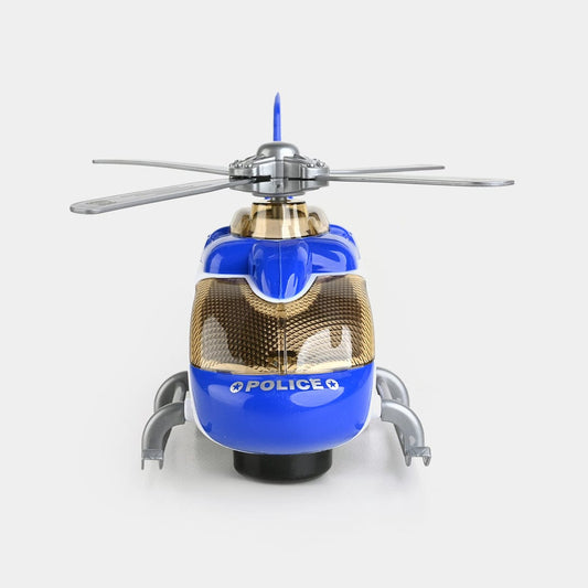 Die-Cast Police Helicopter Toy – 911 Emergency Rescue Series