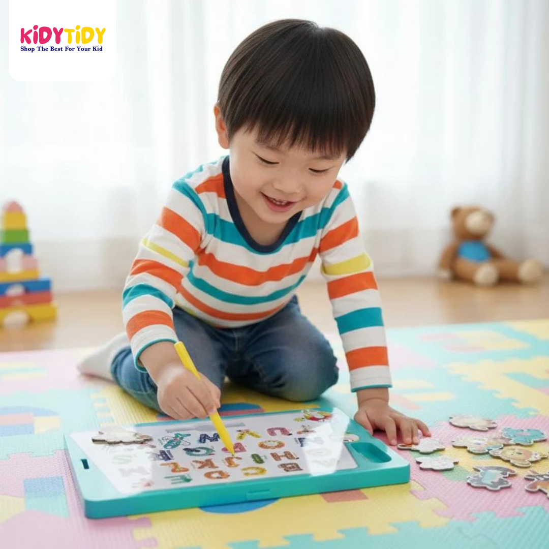 Magnetic Alphabet Learning Board for Kids