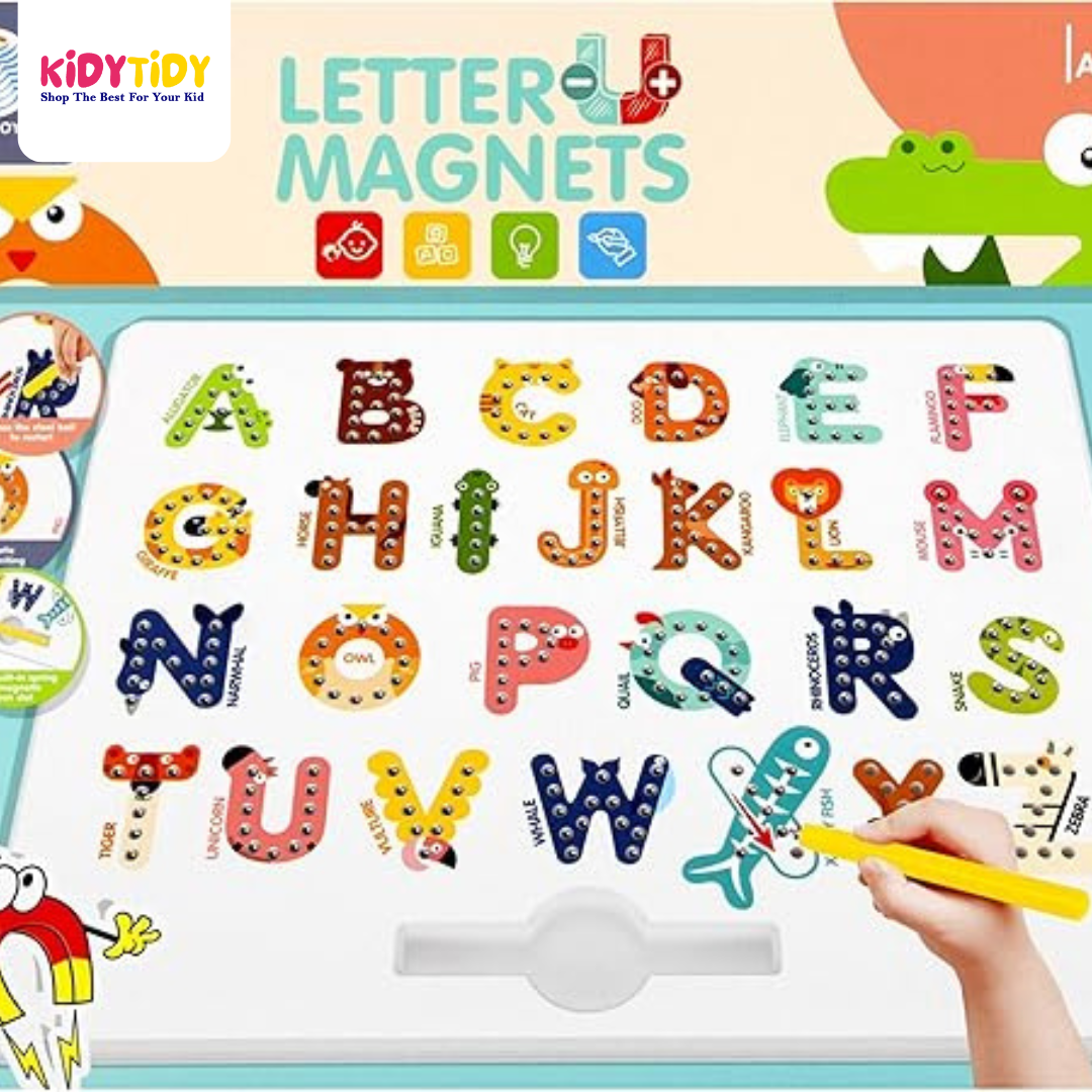 Magnetic Alphabet Learning Board for Kids