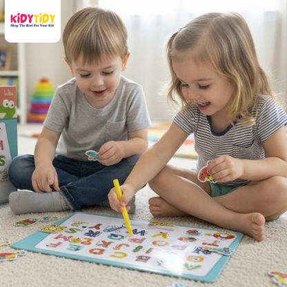 Magnetic Alphabet Learning Board for Kids