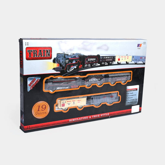 Battery Operated Train Set – 19 Pieces
